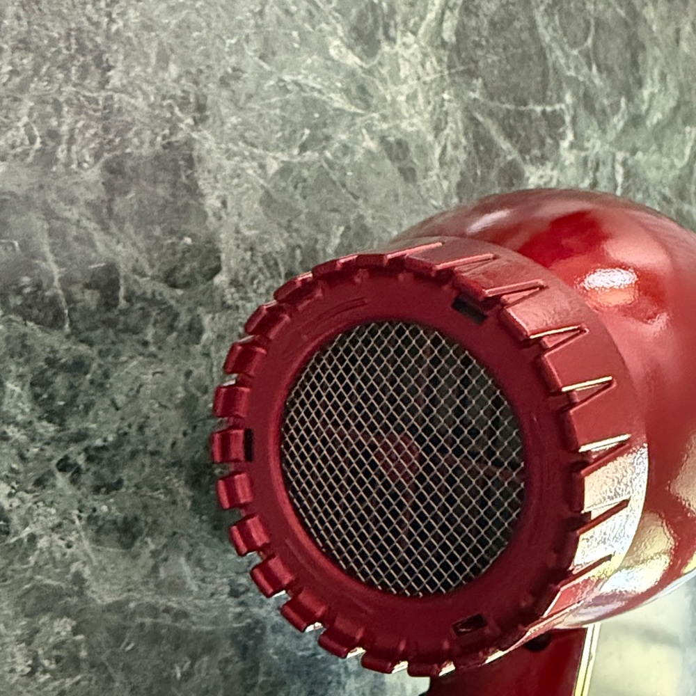 3200 Twin Turbo Professional Red Hair Dryer - Picture 8 of 11